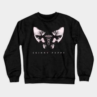 skinny puppy red fan art Crewneck Sweatshirt